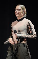 LOUISA JOHNSON at Key 103 Christmas Live in Manchester 12/09/2016
