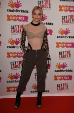 LOUISA JOHNSON at Key 103 Christmas Live in Manchester 12/09/2016