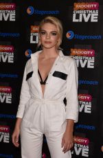 LOUISA JOHNSON at Radio City Christmas Live at Echo Arena in Liverpool 12/17/2016