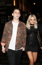 LOUISA JOHNSON Leaves Cirque Le Soir Nightclub in London 12/11/2016