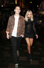 LOUISA JOHNSON Leaves Cirque Le Soir Nightclub in London 12/11/2016