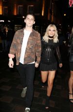 LOUISA JOHNSON Leaves Cirque Le Soir Nightclub in London 12/11/2016