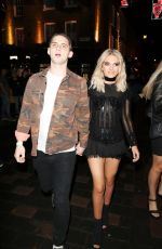 LOUISA JOHNSON Leaves Cirque Le Soir Nightclub in London 12/11/2016