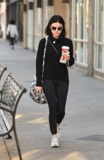 LUCY HALE Out Shopping in Los Angeles 12/09/2016