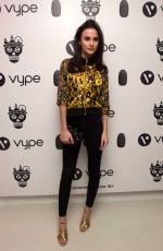 LUCY WATSON at Vype Pebble Launch in London 11/29/2016