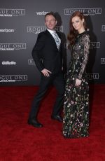 LYDIA HEARST at Rogue One: A Star Wars Story Premiere in Hollywood 12/10/2016