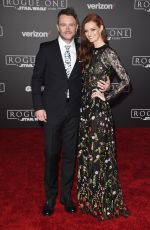 LYDIA HEARST at Rogue One: A Star Wars Story Premiere in Hollywood 12/10/2016