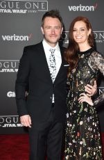 LYDIA HEARST at Rogue One: A Star Wars Story Premiere in Hollywood 12/10/2016