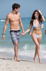 MADISON BEER in Bikini on the Beach in Miami 12/29/2016