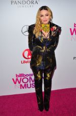 MADONNA at Billboard Women in Music 2016 in New York 12/09/2016