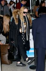 MADONNA at JFK Airport in New York 12/20/2016