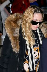 MADONNA at JFK Airport in New York 12/20/2016