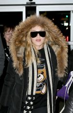 MADONNA at JFK Airport in New York 12/20/2016
