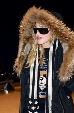MADONNA at JFK Airport in New York 12/20/2016