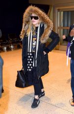 MADONNA at JFK Airport in New York 12/20/2016