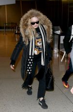 MADONNA at JFK Airport in New York 12/20/2016