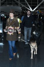MAGGIE Q at JFK Airport in New York 12/28/2016