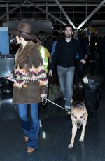 MAGGIE Q at JFK Airport in New York 12/28/2016