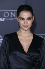 MAIA MITCHELL at Rogue One: A Star Wars Story Premiere in Hollywood 12/10/2016