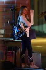 MARGOT ROBBIE at a Hair Salon in Los Angeles 12/02/2016