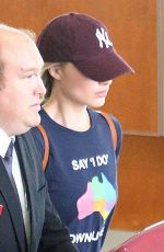 MARGOT ROBBIE at Airport in Brisbane 12/20/2016