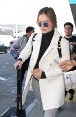 MARGOT ROBBIE at LAX Airport in Los Angeles 11/29/2016