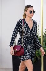 MARGOT ROBBIE Out anad About in Beverly Hills 12/07/2016