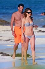 MARIA MENOUNOS in Bikini at a Beach in Mexico 12/29/2016