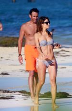 MARIA MENOUNOS in Bikini at a Beach in Mexico 12/29/2016