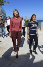 MARIA SHARAPOVA and MONICA PUIG in Puerto Rico 12/15/2016