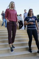 MARIA SHARAPOVA and MONICA PUIG in Puerto Rico 12/15/2016