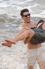 MARIAH CAREY in Swimsuit at a Beach in Maui 11/28/2016