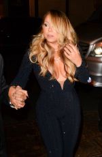 MARIAH CAREY Leaves Beacon Theatre in New York 12/13/2016