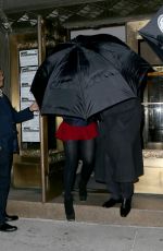 MARIAH CAREY Leaves Her Hotel in New York 12/16/2016