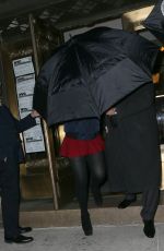 MARIAH CAREY Leaves Her Hotel in New York 12/16/2016