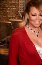 MARIAH CAREY Lights Up Empire State Building in New York 06/12/2016