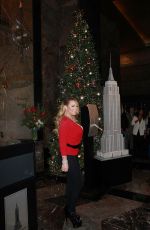 MARIAH CAREY Lights Up Empire State Building in New York 06/12/2016