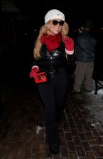 MARIAH CAREY Out for Shopping in Aspen 12/23/2016