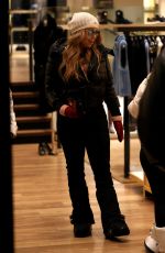 MARIAH CAREY Out for Shopping in Aspen 12/23/2016