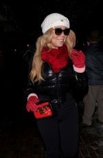 MARIAH CAREY Out for Shopping in Aspen 12/23/2016
