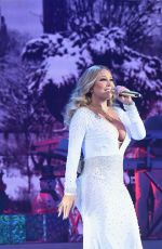 MARIAH CAREY Performs at Christmas Show at Beacon Theatre 12/05/2016