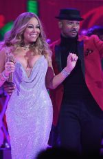 MARIAH CAREY Performs at Christmas Show at Beacon Theatre 12/05/2016