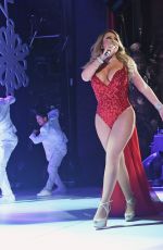 MARIAH CAREY Performs at Christmas Show at Beacon Theatre 12/05/2016