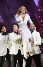 MARIAH CAREY Performs at Christmas Show at Beacon Theatre 12/05/2016