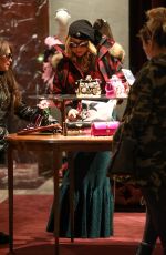MARIAH CAREY Shopping at Ermenegildo Zegna and Dolce & Gabbana in Aspen 12/24/2016