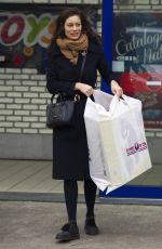 MARICA PELLEGRINELLI Out for Shopping in Milan 12/19/2016