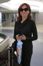 MARILU HENNER at Los Angeles International Airport 12/15/2016