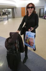 MARILU HENNER at Los Angeles International Airport 12/15/2016