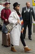 MARION COTILLARD at Tegel Airport in Berlin 11/30/2016