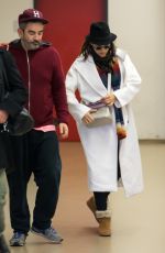 MARION COTILLARD at Tegel Airport in Berlin 11/30/2016